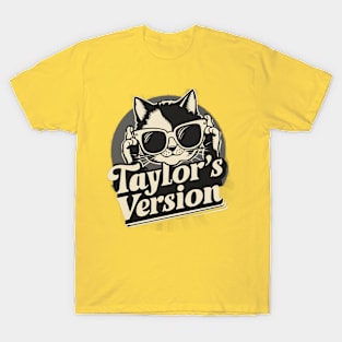 taylors cat glasses version T-Shirt